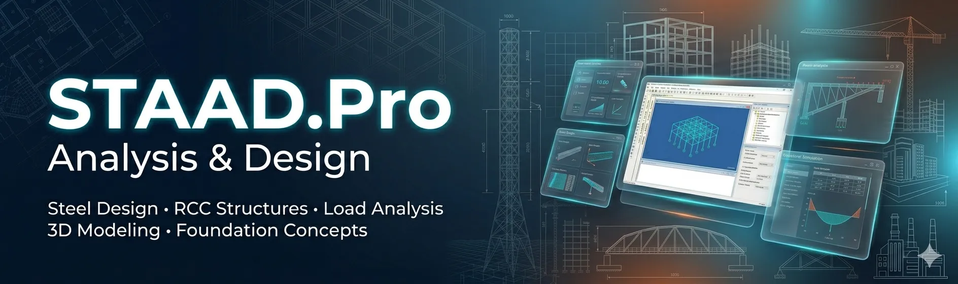 Best STAAD PRO CAD Training center in chennai