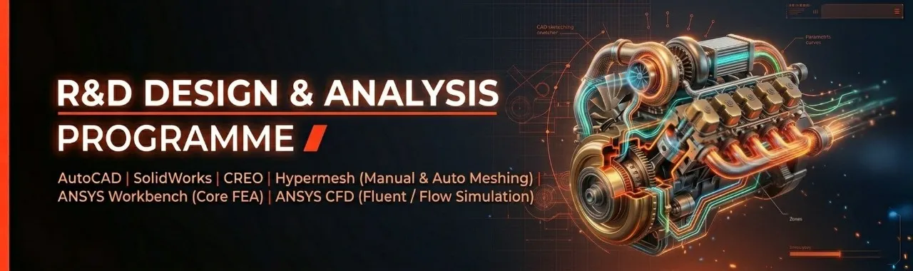 best Mechanical cad training Institute Banner images