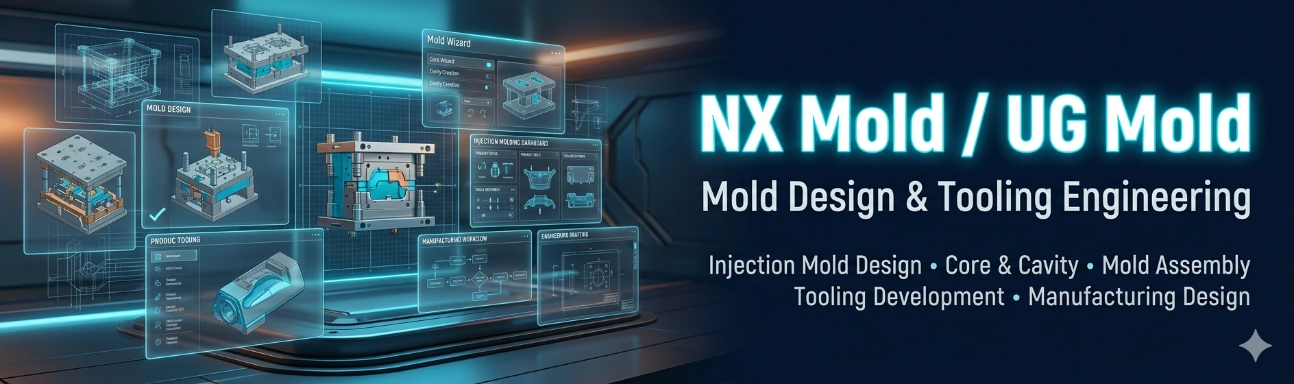 Best NX mold/ UG mold  CAD training center